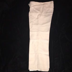 Premise Studio white linen pants sz 8